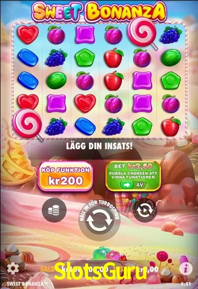 SlotsGuru — Sweet Bonanza slot | Play on Android APK & iPhone for real money | Pragmatic Play